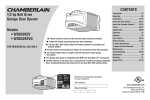 Chamberlain WD832KEV User's Manual