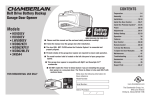 Chamberlain HD930EV User's Manual