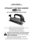 Central Pneumatic 97956 User's Manual