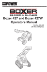 Cellboost BOXER 427W User's Manual
