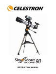 Celestron SkyScout Scope 90 User's Manual