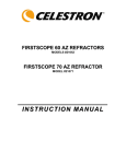 Celestron FIRSTSCOPE 21052 User's Manual