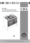 CDA RV 1060 User's Manual