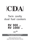 CDA RV 1000 User's Manual