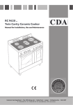 CDA RC 9620 User's Manual