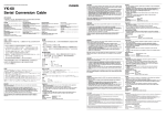 Casio YK-60 Owner's Manual