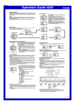 Casio MO0602 User's Manual