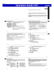 Casio MA1011-EA User's Manual