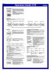 Casio MA0905-EA User's Manual