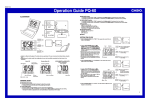 Casio MA0611-EC User's Manual
