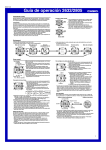 Casio MA0311-SB User's Manual