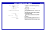 Casio MA0302-A User's Manual