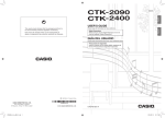 Casio CTK-2400 Owner's Manual