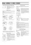 Casio Watch DQ-1100 User's Manual