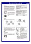 Casio SGW300H-1AV User's Manual