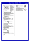 Casio 4726 MA0602-EA User's Manual
