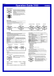 Casio 3163 MA0904-EA User's Manual