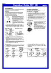 Casio MO0805-ED User's Manual
