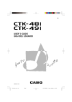 Casio CTK-48I User's Manual