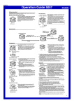 Casio 5057 User's Manual
