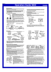 Casio CASIO 5022 User's Manual