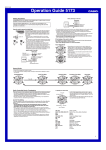Casio 5173 MA1011-EB User's Manual