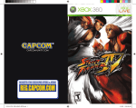 Capcom CA105_SFIV_XBX_MANC_BC02.indd User's Manual