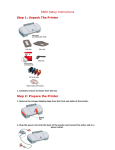 Canon S600 Instruction Guide