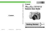 Canon SX110 User's Manual