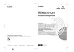 Canon PIXMA mini260 Printing Guide