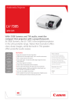 Canon LV-7385 User's Manual