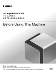 Canon imageRUNNER ADVANCE 6255 Guide for Mac