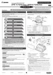 Canon imagePROGRAF iPF770 Setup Guide