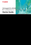 Canon imageCLASS MF5880dn Getting Started Guide
