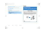 Canon i455 Instruction Guide