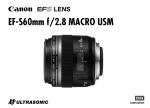 Canon EF-S60MM User's Manual