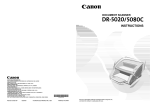 Canon DR-5020 Owner's Manual