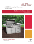 Cal Flame Barbecue Grills & Carts User's Manual