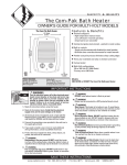 Cadet CBC103TW User's Manual