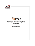 Cace Technologies AirPcap Wireless Capture Adapters User's Manual