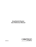 Cabletron Systems SmartSwitch User's Manual