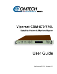 Cables to Go CDM-570 User's Manual