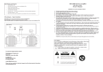 ButtKicker The BKA1000-4A User's Manual