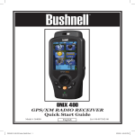 Bushnell ONIX 400 364000 User's Manual