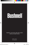 Bushnell 730132A User's Manual
