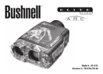 Bushnell 20-5101 User's Manual