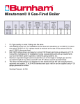 Burnham Minuteman II User's Manual
