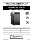 Burnham Independence IN10 User's Manual