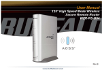 Buffalo Technology WZR-RS-G54 User's Manual