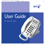 BT RELATE 3000 User's Manual